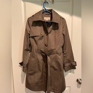 Michael Kors Belted Raincoat with Removable Lining